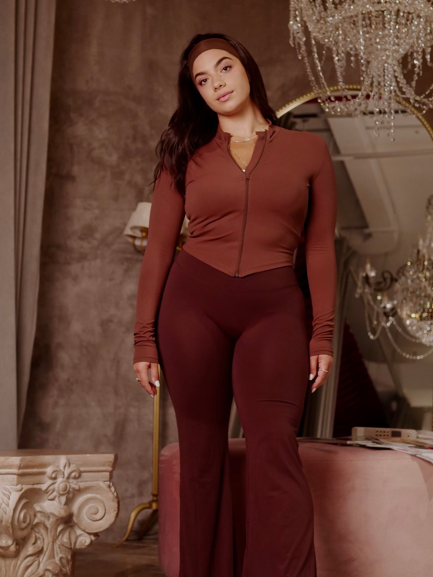 Chestnut Flare Legging