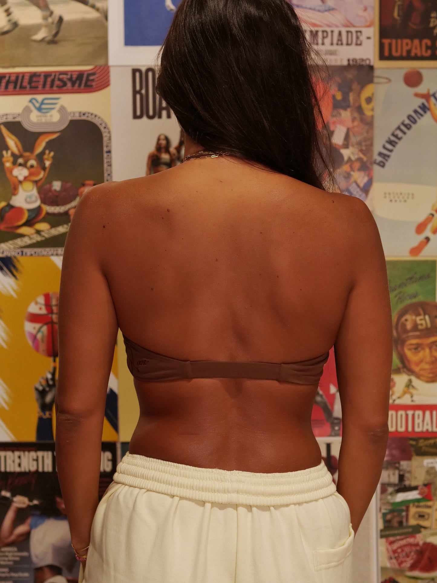 Chocolate Twist Sports Bra