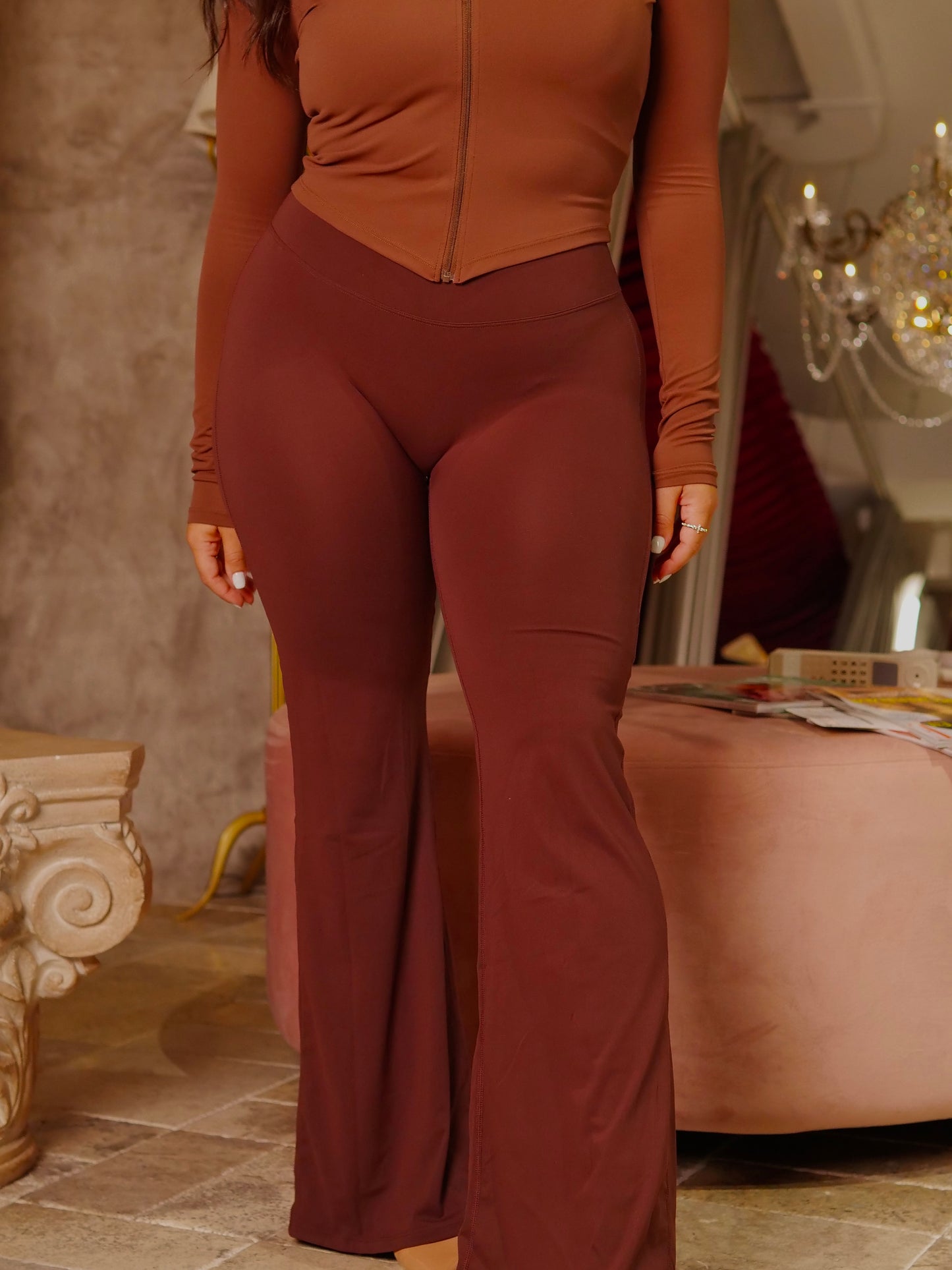 Chestnut Flare Legging