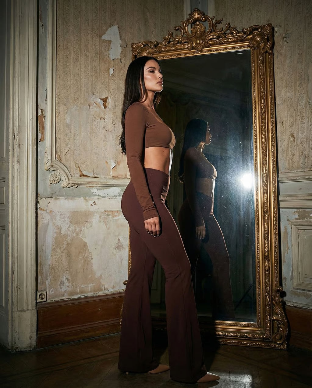 Chestnut Flare Legging