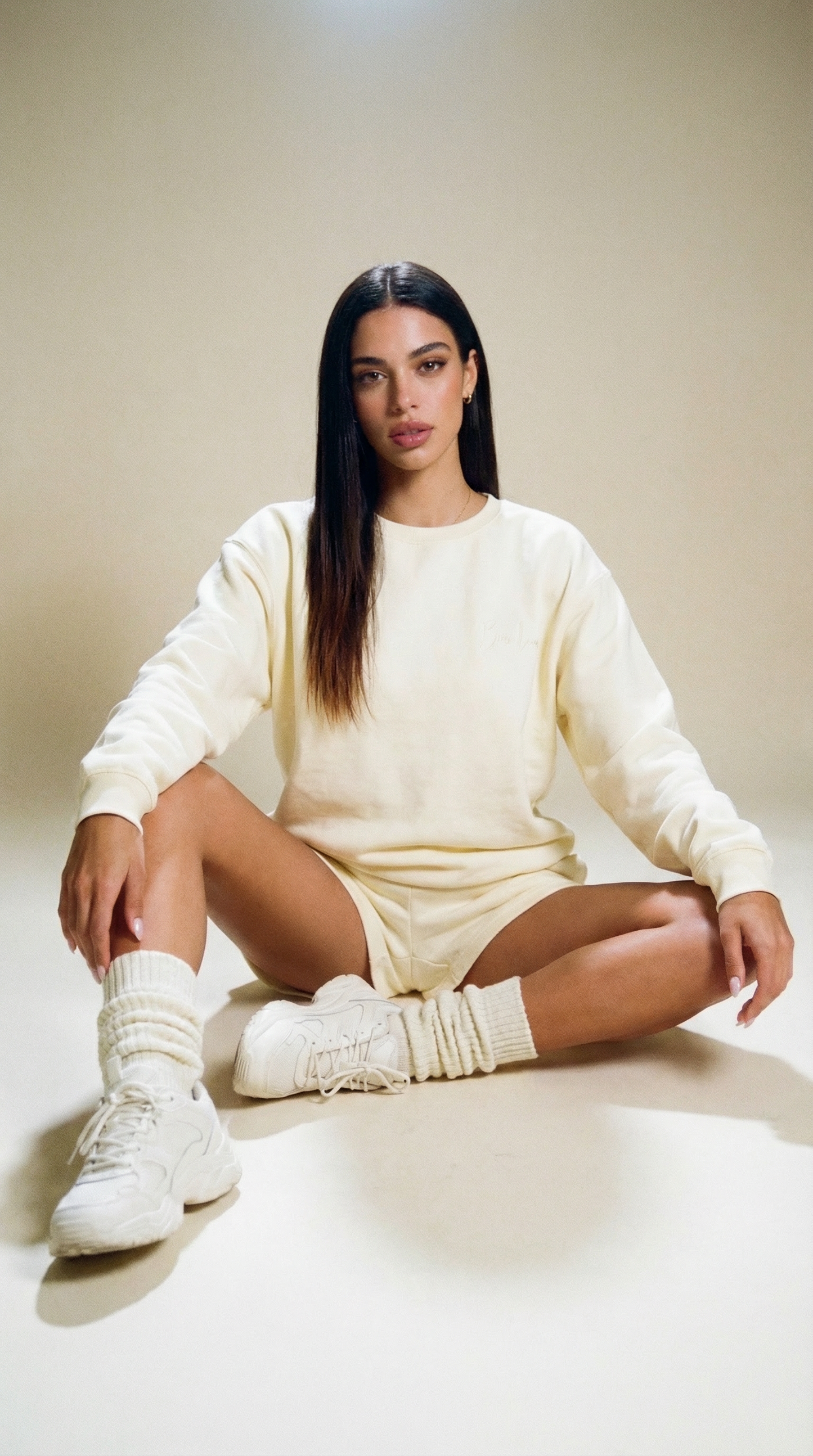 Butter Yellow Sweatshirt